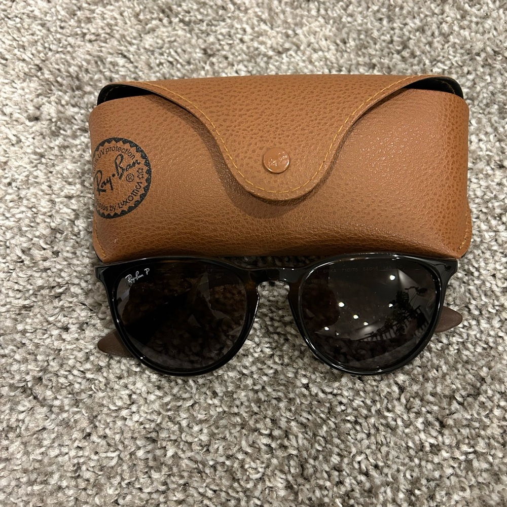 Ray-Ban Women’s Erika Sunglasses with Brown Case